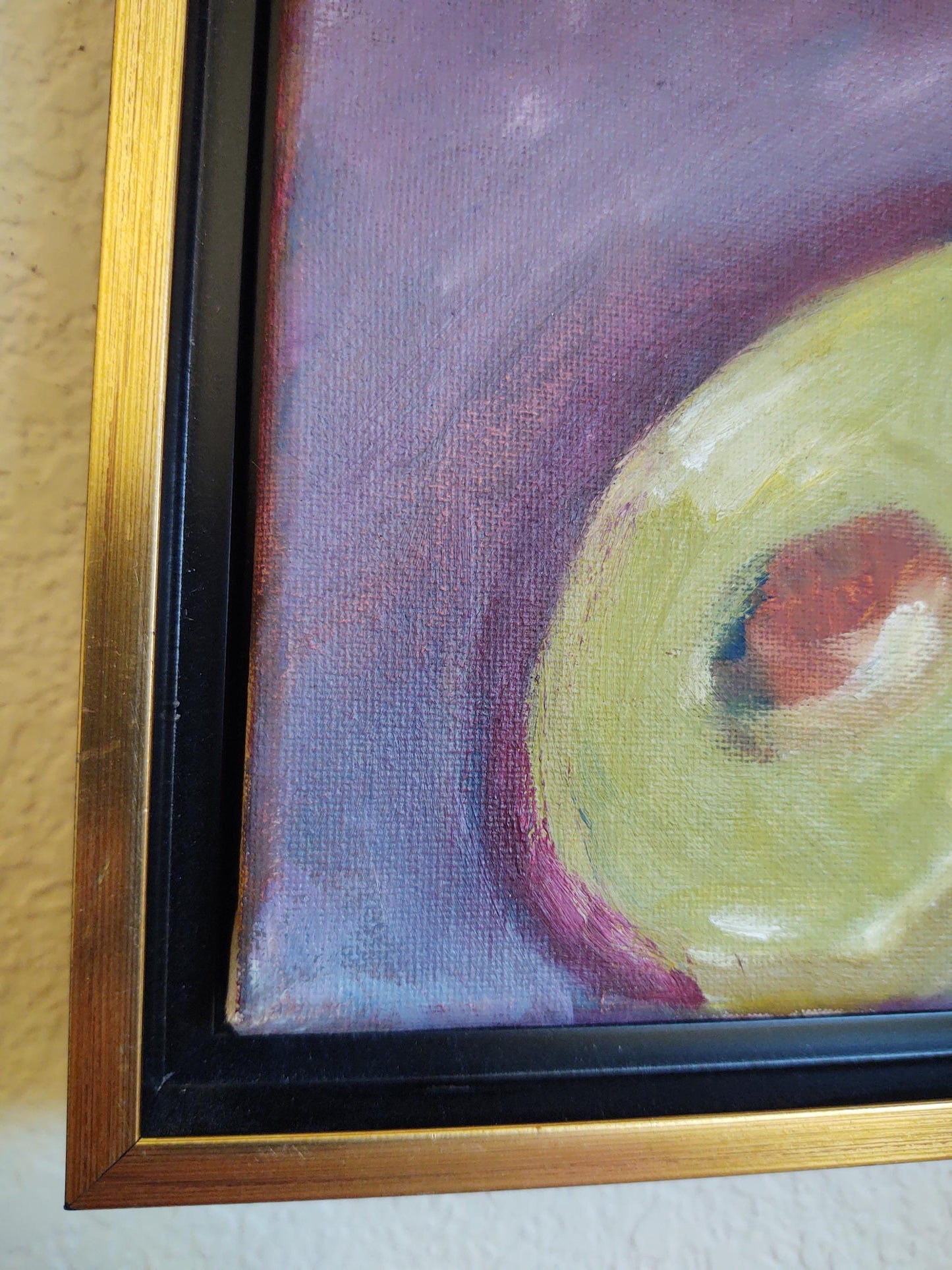 V Avocados-Still Life Study Triptych 8 x 10 Oil on Canvas