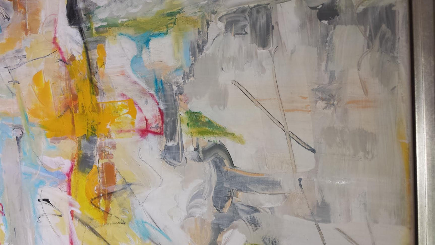 SOLD- triptych- Color Abyss-Timmy's Dream- (center piece)