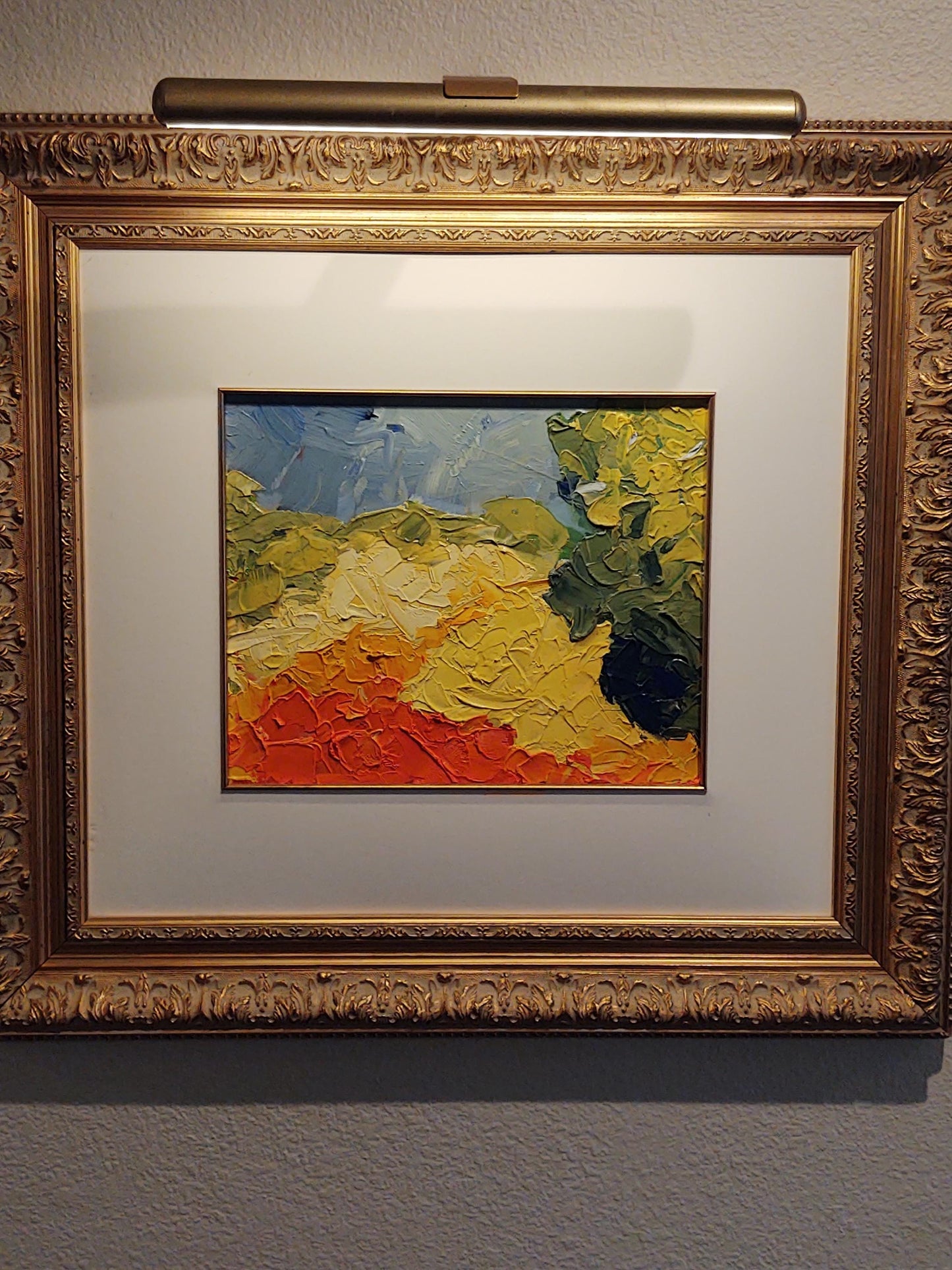 B California Symphony – Poppy Dance and Mustard Song - 19x24 - Oil on Foam Core Board - Gallery Exhibit