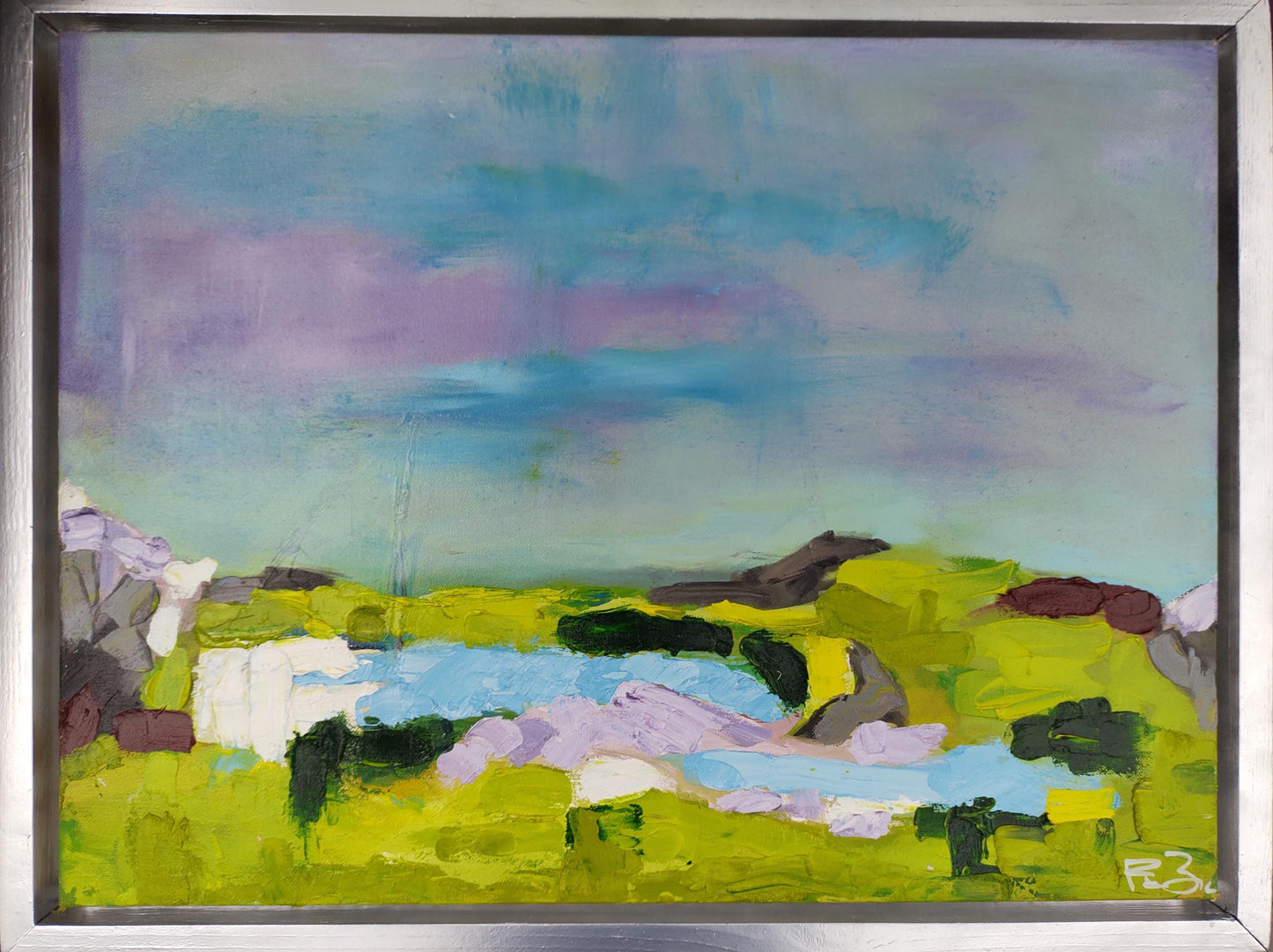 V California Blooming - 18x30 - Impressionist Oil on Canvas - Gallery Exhibit
