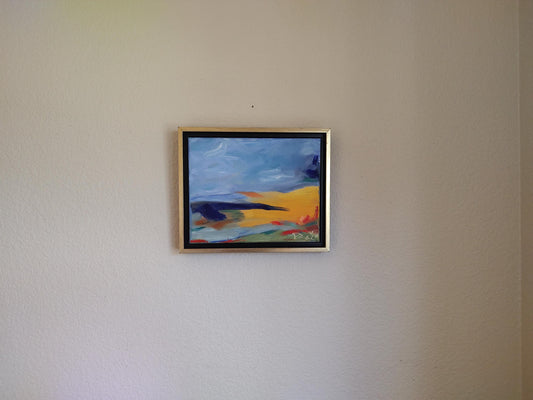 Point Reyes Sky Trail Loop - 8x10 - Oil on Canvas - Gallery Exhibit