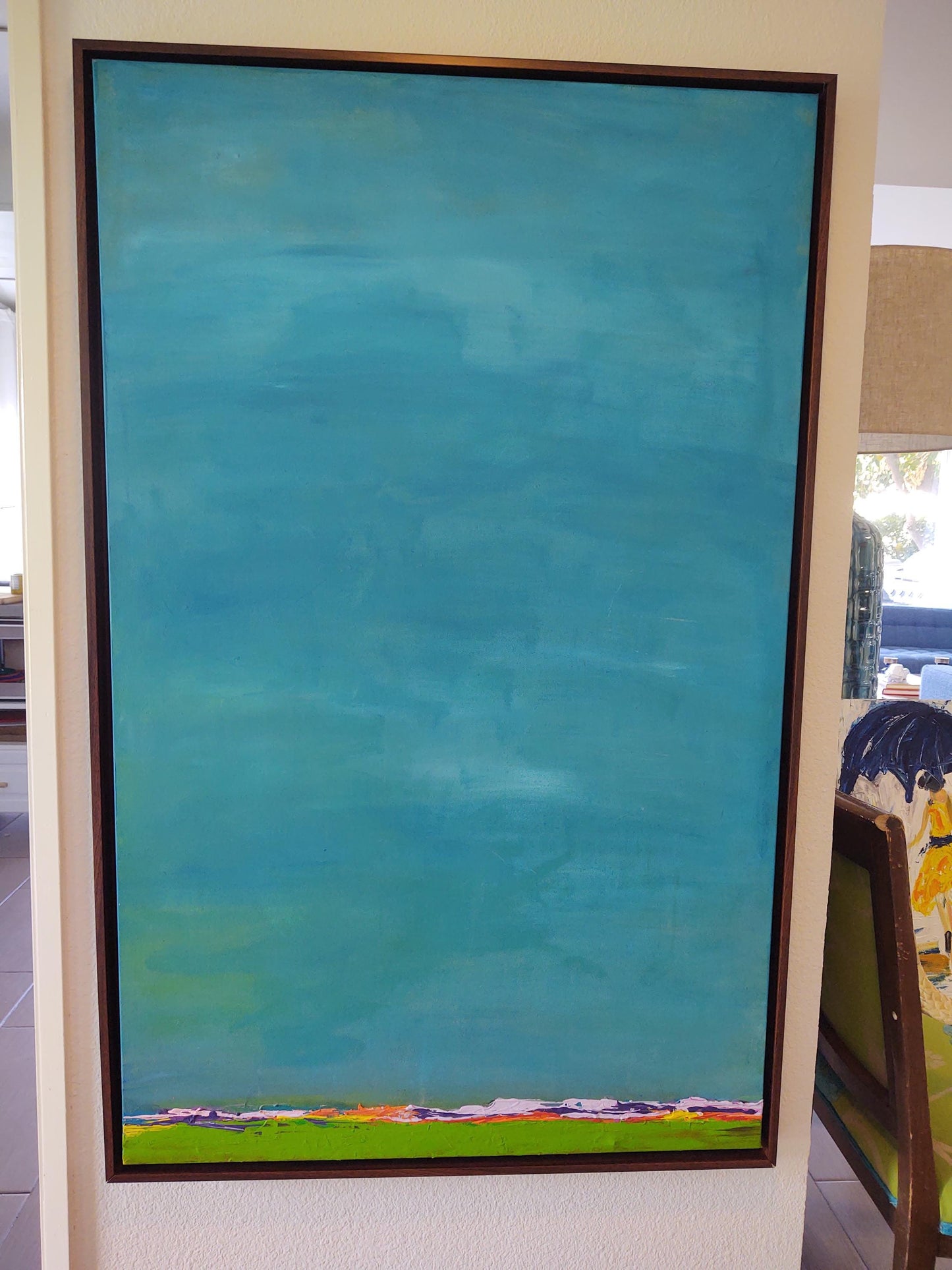 z 1 SOLD Sonoma Sky-Acrylic Sister Oil painting will be done 8/25