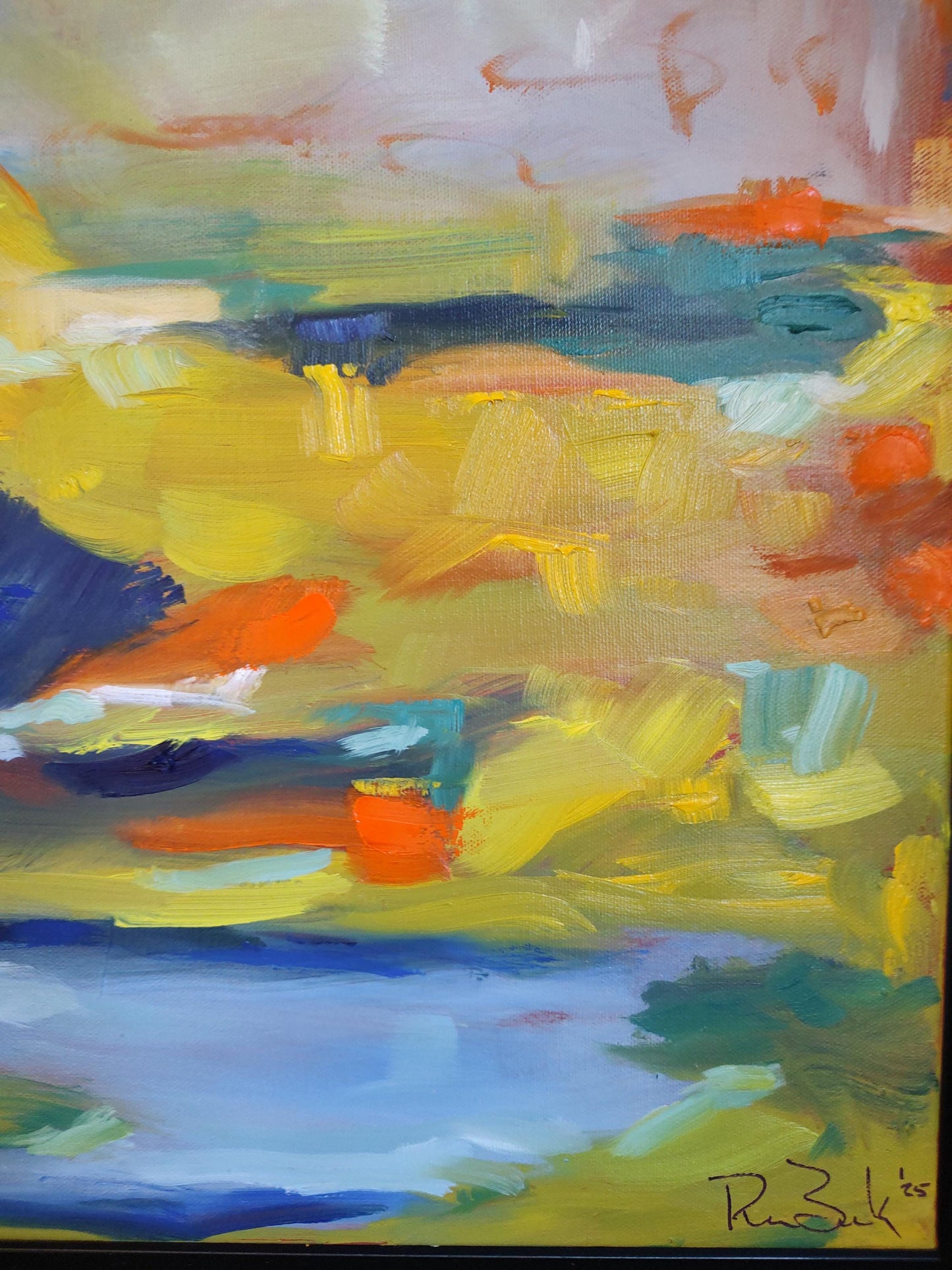 B Pt Reyes Abbott's Cove - 24x24 - Oil on Canvas - Gallery Exhibit